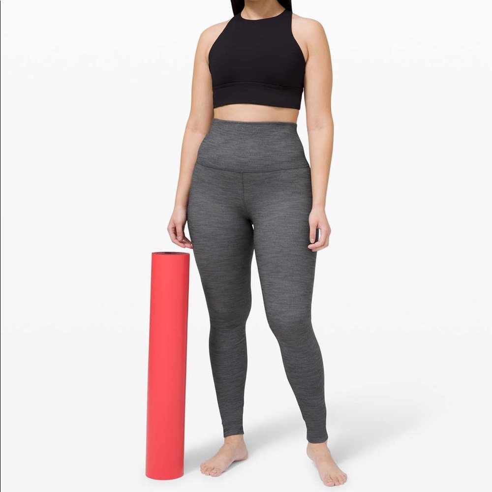 Lululemon align 25” leggings size 6 grey